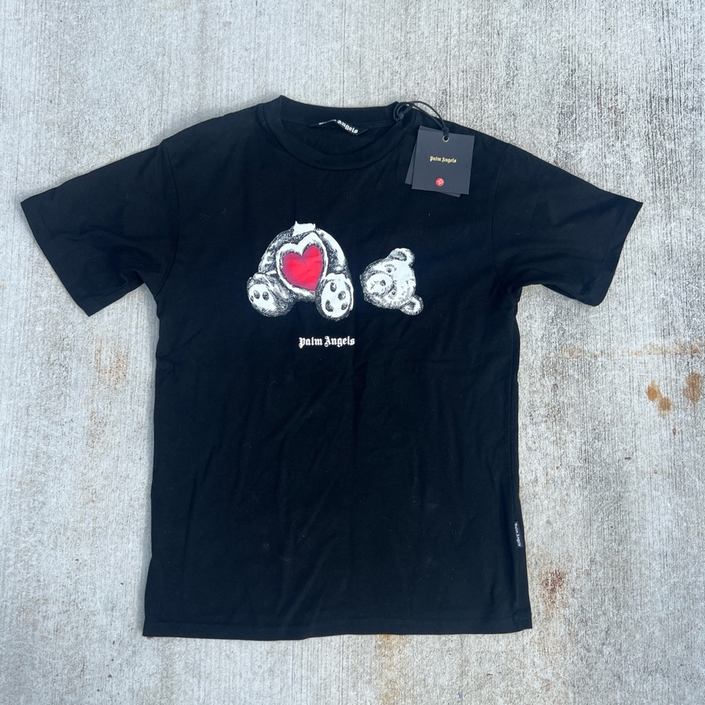 Palm Angels Black Kids T-Shirt